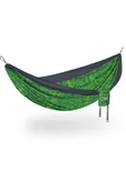Hamaki - HAMAK PODWÓJNY DOUBLENEST PRINT-OUTSIDE LNT-CHARCOAL - miniaturka - grafika 1