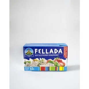 ŁOWICZ Ser Fellada 45% sałatkowo-kanapkowy 270g Łowicz - Szybkie dania obiadowe - miniaturka - grafika 1