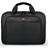 Torby na laptopy - Port Designs Hanoi II Clamshell do 15.6" laptopów Czarna 105064 - miniaturka - grafika 1