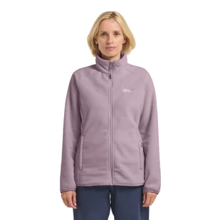 Damska kurtka polarowa Jack Wolfskin MOONRISE FZ W wild blossom - XS - Kurtki damskie - miniaturka - grafika 1
