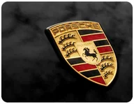 Podkładki pod mysz - PODKŁADKA POD MYSZKĘ PORSCHE Z IMIENIEM 23x19CM DO LAPTOPA - miniaturka - grafika 1
