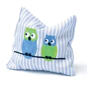 Zabawki dla kotów - Aumüller Poduszka z walerianą Sowa Lilo M - miniaturka - grafika 1