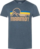 Bluzy męskie - Marmot Męska bluza z kapturem Coastal - miniaturka - grafika 1