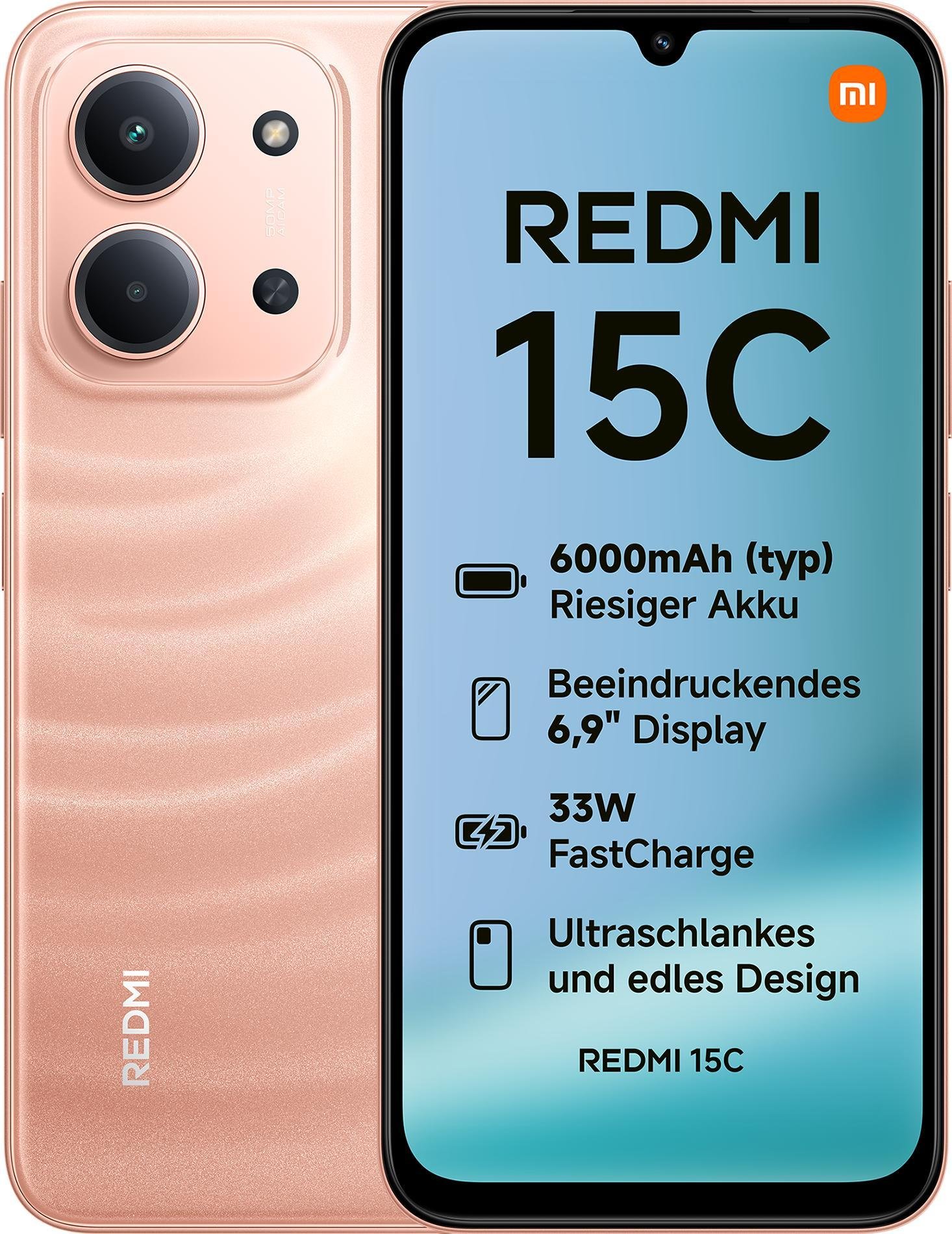 Xiaomi Redmi 15C 4G 4/128GB Pomarańczowy