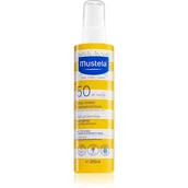Balsamy i kremy do opalania - Mustela LABORATOIRES EXPANSCIENCE POLSKA SP. Z O.O. Sun Spray Przeciwsłoneczny SPF50 - 200 ml - miniaturka - grafika 1