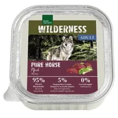 Mokra karma dla psów - REAL NATURE WILDERNESS Adult Pure Horse — Konina 32x100 g - miniaturka - grafika 1