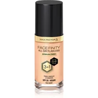 Podkłady do twarzy - Max Factor - Facefinity - All Day Flawless 3in1 - Podkład do twarzy z SPF20 - 30 ml - N42 IVORY - miniaturka - grafika 1