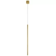 Lampy sufitowe - MLAMP LAMPA wisząca 139088104 MLAMP metalowa OPRAWA zwis LED 5W 3000K tuba złota 139088104 - miniaturka - grafika 1