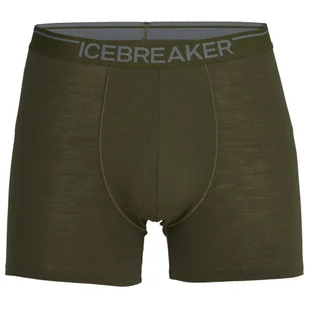 Męskie bokserki Icebreaker Mens Anatomica Boxers Rozmiar: L / Kolor: zielony - Majtki męskie - miniaturka - grafika 1