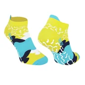 Skarpetki dla dzieci - Zooksy, Skarpetki antypoślizgowe, Skoksy, Extreme Design, żółte, 36/40 - miniaturka - grafika 1