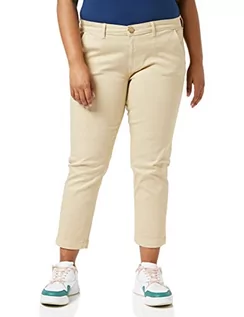 Spodnie damskie - Pepe Jeans spodnie damskie maura, Brązowy (Stone), 29W / 32L - grafika 1