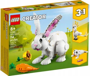 LEGO CREATOR BIAŁY KRÓLIK ZESTAW KLOCKÓW 31133 - Klocki - miniaturka - grafika 1