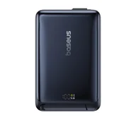 Powerbanki - Baseus Nomos Qi2, USB-C 10000mAh 45W Granatowy - miniaturka - grafika 1
