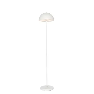 QAZQA Zewnętrzna lampa podłogowa biała  ładowana  z 3-stopniowym ściemnianiem - Keira - Lampy ogrodowe - miniaturka - grafika 1