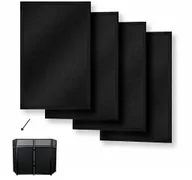 Akcesoria do komputerów stacjonarnych - Materiał lycra do stołu DJ DTS3 - czarny/ 4szt one size - miniaturka - grafika 1