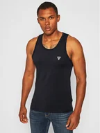 Piżamy męskie - GUESS Tank top U97M02 JR003 Czarny Regular Fit - miniaturka - grafika 1