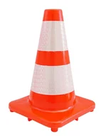 Akcesoria motoryzacyjne - CarCommerce Pachołek drogowy 30 cm - miniaturka - grafika 1