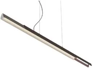 Lampy sufitowe - KDLN - Dala Linear Lampa Wisząca 3000K Dark Grey/Wood KDLN - miniaturka - grafika 1