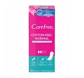 Wkładki higieniczne - Carefree Cotton Fresh Wkładki higieniczne 1 op.-20szt Johnson - miniaturka - grafika 1
