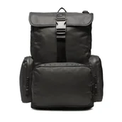 Plecaki - Plecak Calvin Klein Jeans Ultralight Flap Bp40 Nylon K50K510479 Czarny - miniaturka - grafika 1