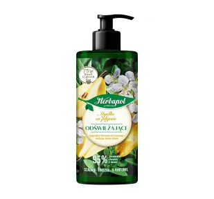 HERBAPOL ODŚWIEŻAJĄCE MYDŁO W PŁYNIE 390ML - Mydła - miniaturka - grafika 1