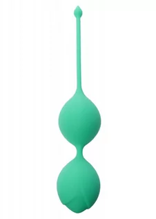 Kulki gejszy - boss of toys Silicone Kegel Balls 36mm 90g Green - Boss Series - grafika 1