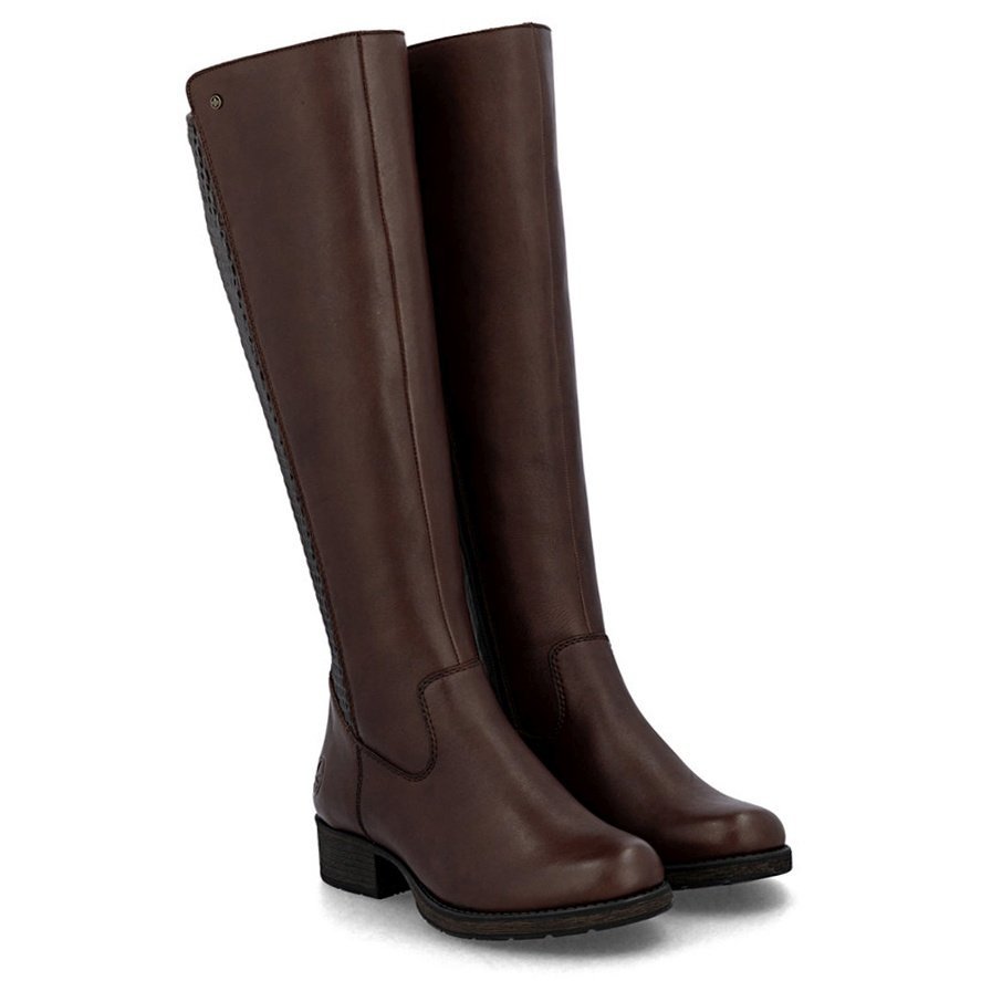 Kozaki damskie Rieker Z9591-27 BROWN R.42