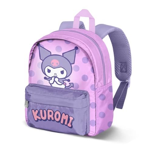 Karactermania Sanrio Kuromi Sweet-Joy plecak przedszkolny, liliowy, 22 x 27 cm, pojemność 5 l, Liliowy Kuromi, Jeden rozmiar, Plecak szkolny Joy