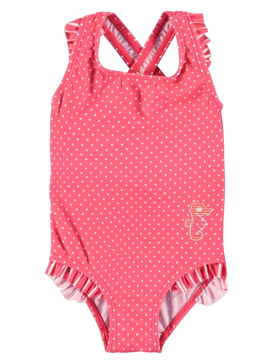 Dziewczęcy strój kąpielowy jednoczęściowy różowy Kanz r.92