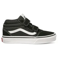 Buty dla chłopców - Buty dziecięce Vans Yt Ward Mid V Rozmiar butów (UE): 34,5 / Kolor: czarny/biały - miniaturka - grafika 1