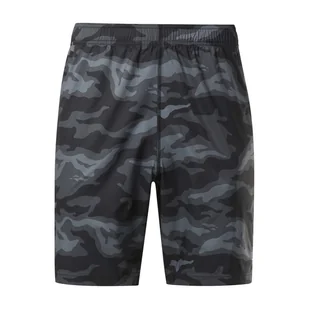 Męskie Spodenki REEBOK WOR COMM PRINTED SHORT FP9085 – Czarny - Spodenki męskie - miniaturka - grafika 1