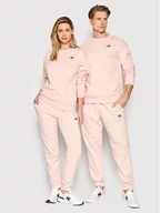 Bluzy damskie - New Balance Bluza Unisex UT21501 Różowy Relaxed Fit - miniaturka - grafika 1
