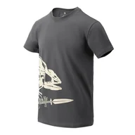 Odzież taktyczna i umundurowanie - Helikon - Koszulka T-Shirt Full Body Skeleton - Shadow Grey - TS-FBS-CO-35 - miniaturka - grafika 1
