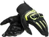 Rękawice motocyklowe - Dainese MIG 3 skórzane rękawiczki unisex, rękawice motocyklowe, dla mężczyzn i kobiet, czarne/fluo-żółte, rozmiar XXXS - miniaturka - grafika 1