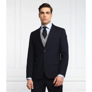 Oscar Jacobson Wełniana marynarka Edmund | Slim Fit - Marynarki męskie - miniaturka - grafika 1