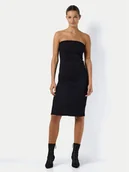 Sukienki - Noisy May Sukienka jeansowa Mira 27031683 Czarny Slim Fit - miniaturka - grafika 1