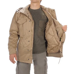 Mil-Tec Unisex - kurtka M65 dla dorosłych Us - Odzież taktyczna i umundurowanie - miniaturka - grafika 1