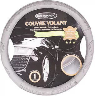 Custo Nakładka skórzana na kierownicę Cuir Chrome POKR CUIR CHROME - Akcesoria motoryzacyjne - miniaturka - grafika 1