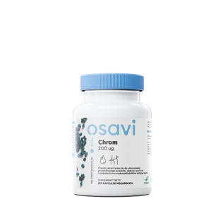 OSAVI Chrom 200mcg (Metabolizm fitoskładników) 120 Kapsułek wegańskich - Suplementy naturalne - miniaturka - grafika 2