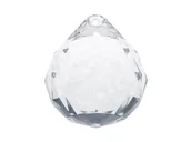 Gadżety na imprezę - PartyDeco Zawieszki Kule, bezbarwny, 35 x 41mm (1 op. / 5 szt.) AB2-35-099 - miniaturka - grafika 1