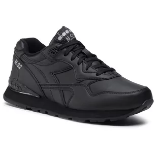 DIADORA Sneakersy N. 92 L 101.173744 01 C0200 Black/Black - Sneakersy damskie - miniaturka - grafika 1