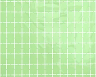 Sylwester - Kurtyna Kwadraty jasnozielona pastelowa - 100 x 200 cm - miniaturka - grafika 1