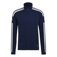 Kurtki męskie - adidas Kurtka męska Sq21 Tr Jkt, granatowa/biała, HC6279, XS EU - miniaturka - grafika 1