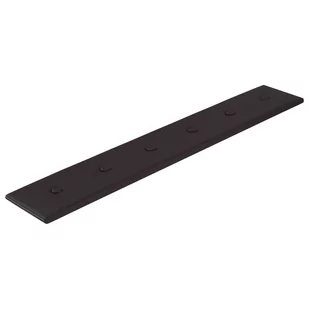 vidaXL Panele ścienne, 12 szt., czarne, 90x15 cm, sztuczna skóra 343995 - Panele ścienne i boazeria - miniaturka - grafika 4