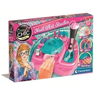 Zabawy w naśladowanie dorosłych - Clementoni Crazy Chic Zestaw Studio Paznokci 18768 - miniaturka - grafika 1