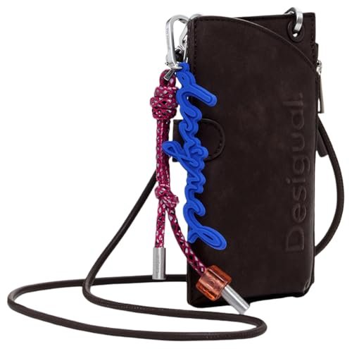 Desigual Mone_Half, Bi-Fold Wallet Women's, 10, Brązowy, 10