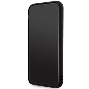 Karl Lagerfeld KLHCN613DRKNK iPhone 11 / Xr 6.1" czarny/black hardcase Rubber Karl Head 3D - Etui i futerały do telefonów - miniaturka - grafika 4