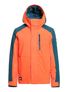 Quiksilver Zamek błyskawiczny dla chłopców pomarańczowy S/10 - Kurtki narciarskie - miniaturka - grafika 1