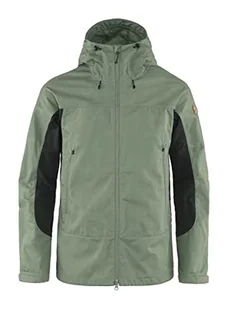 Fjallraven 86132-614-030 Abisko Lite Trekking Jacket M Kurtka Męska deskorolka Green-Dark Grey Rozmiar XS - Kurtki męskie - miniaturka - grafika 1