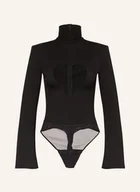 Body - Undress Code Body Ze Stringami Heart Out schwarz - miniaturka - grafika 1